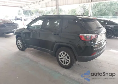 2018 Jeep Compass Sport Fwd z USA, uszkodzony, nr VIN 3C4NJCAB5JT250780